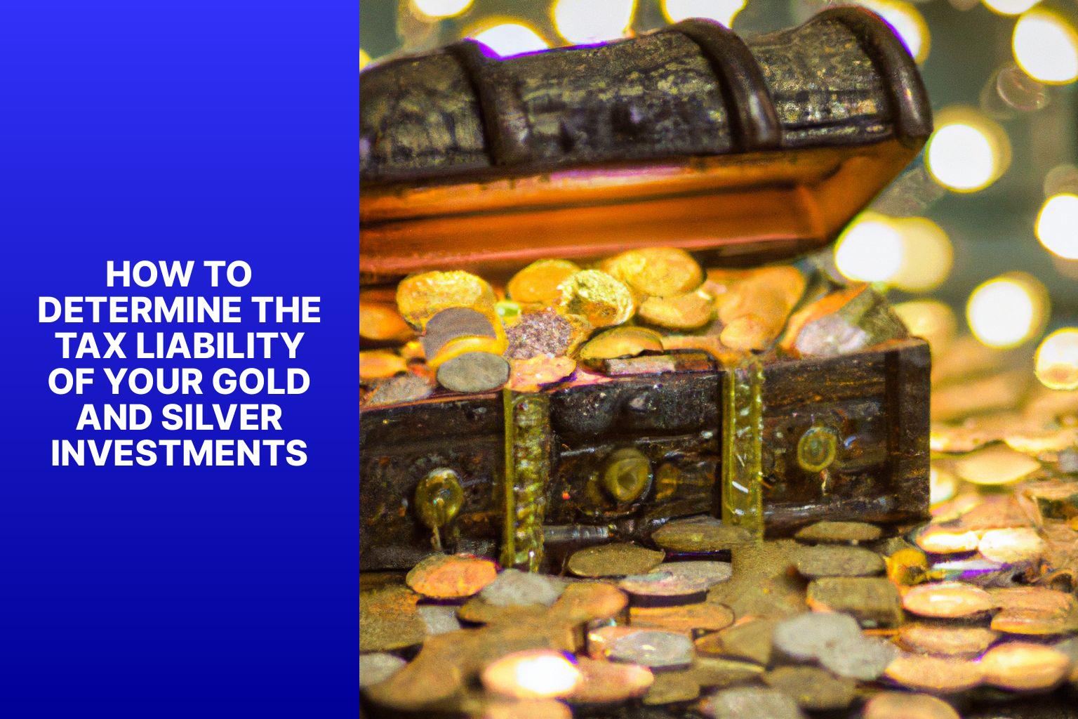 How to Determine the Tax Liability of Your Gold and Silver Investments ...