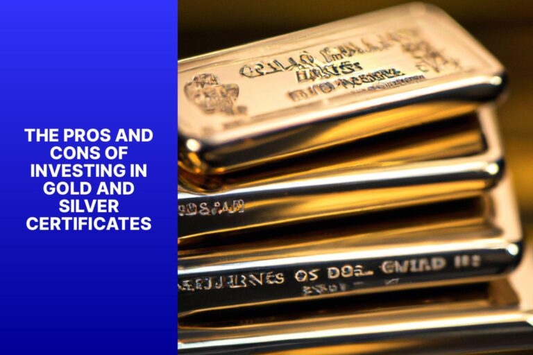 The Pros and Cons of Investing in Gold and Silver Certificates - MFEA