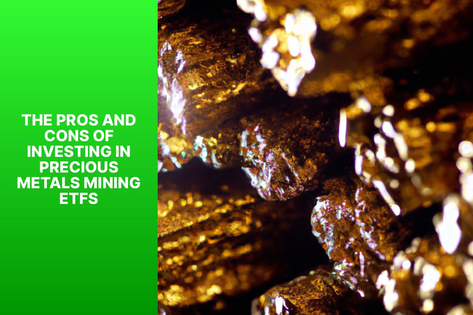 The Pros and Cons of Investing in Precious Metals Mining ETFs - MFEA