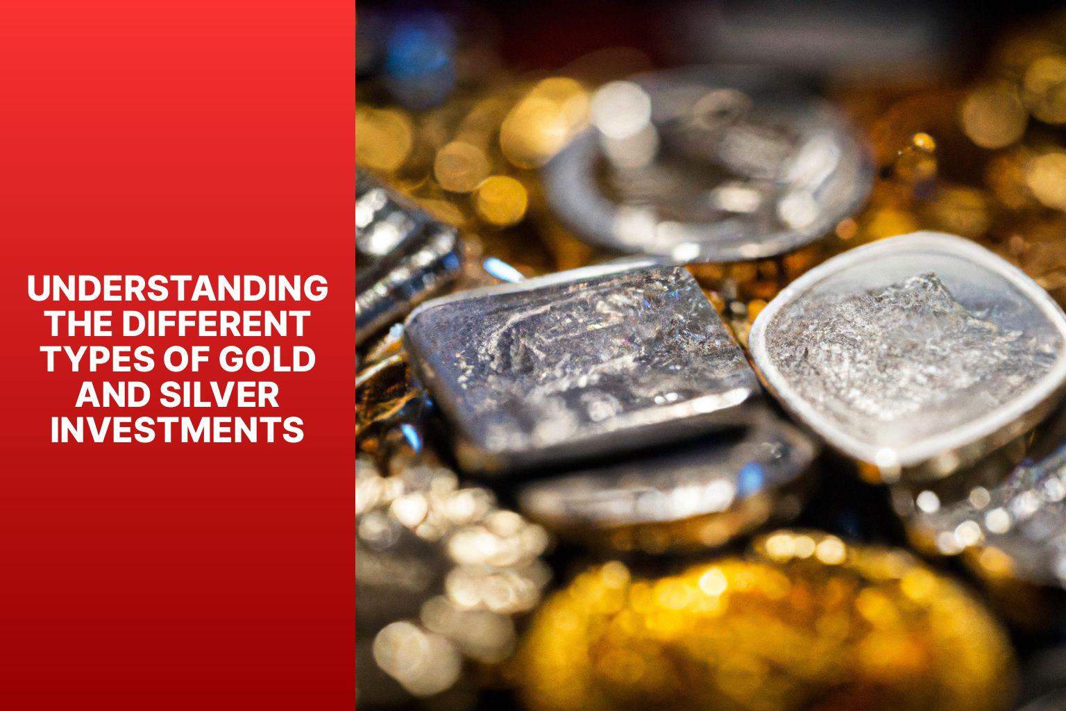 Understanding the Different Types of Gold and Silver Investments - MFEA